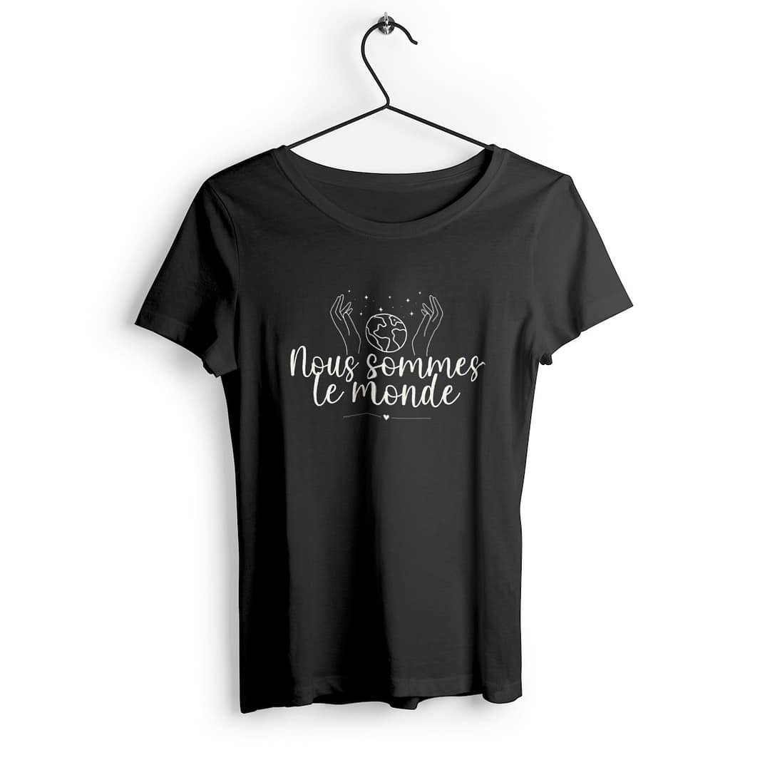 T-shirt Femme en Coton Bio – Nous sommes le monde 7 T-shirt Femme en Coton Bio – Nous sommes le monde