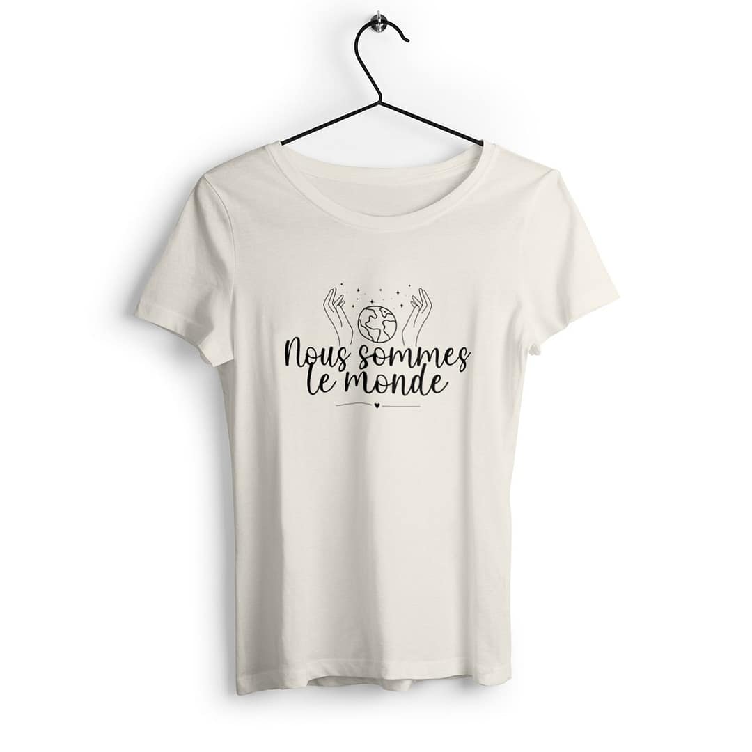 T-shirt Femme en Coton Bio – Nous sommes le monde 4 T-shirt Femme en Coton Bio – Nous sommes le monde