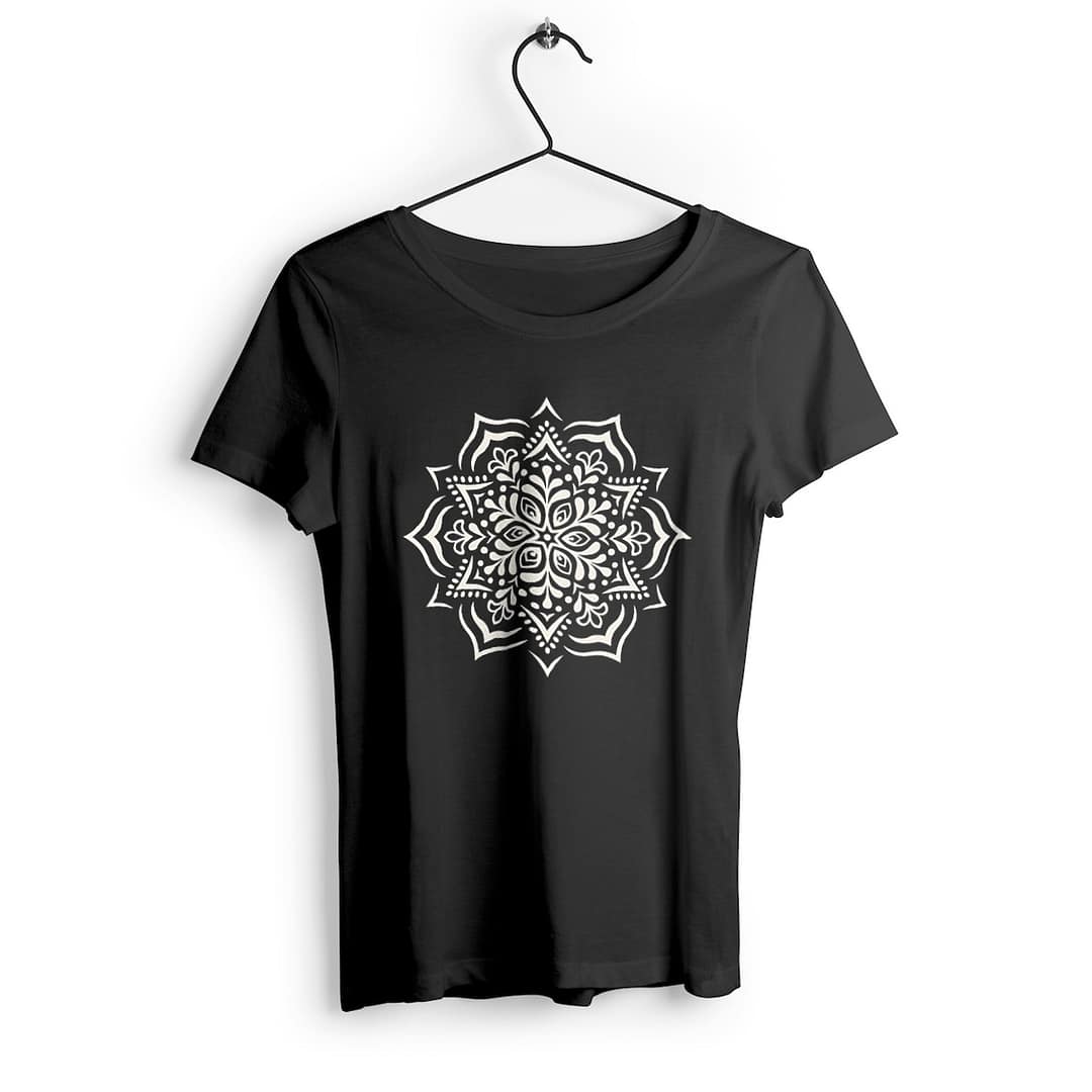 T-shirt Femme en Coton Bio - Mandala 7 T-shirt Femme en Coton Bio - Mandala