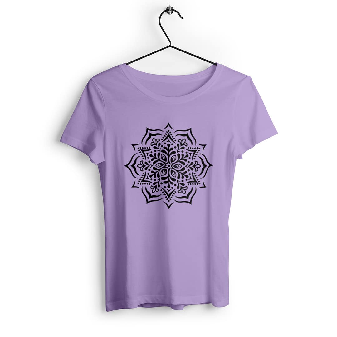 T-shirt Femme en Coton Bio - Mandala 5 T-shirt Femme en Coton Bio - Mandala
