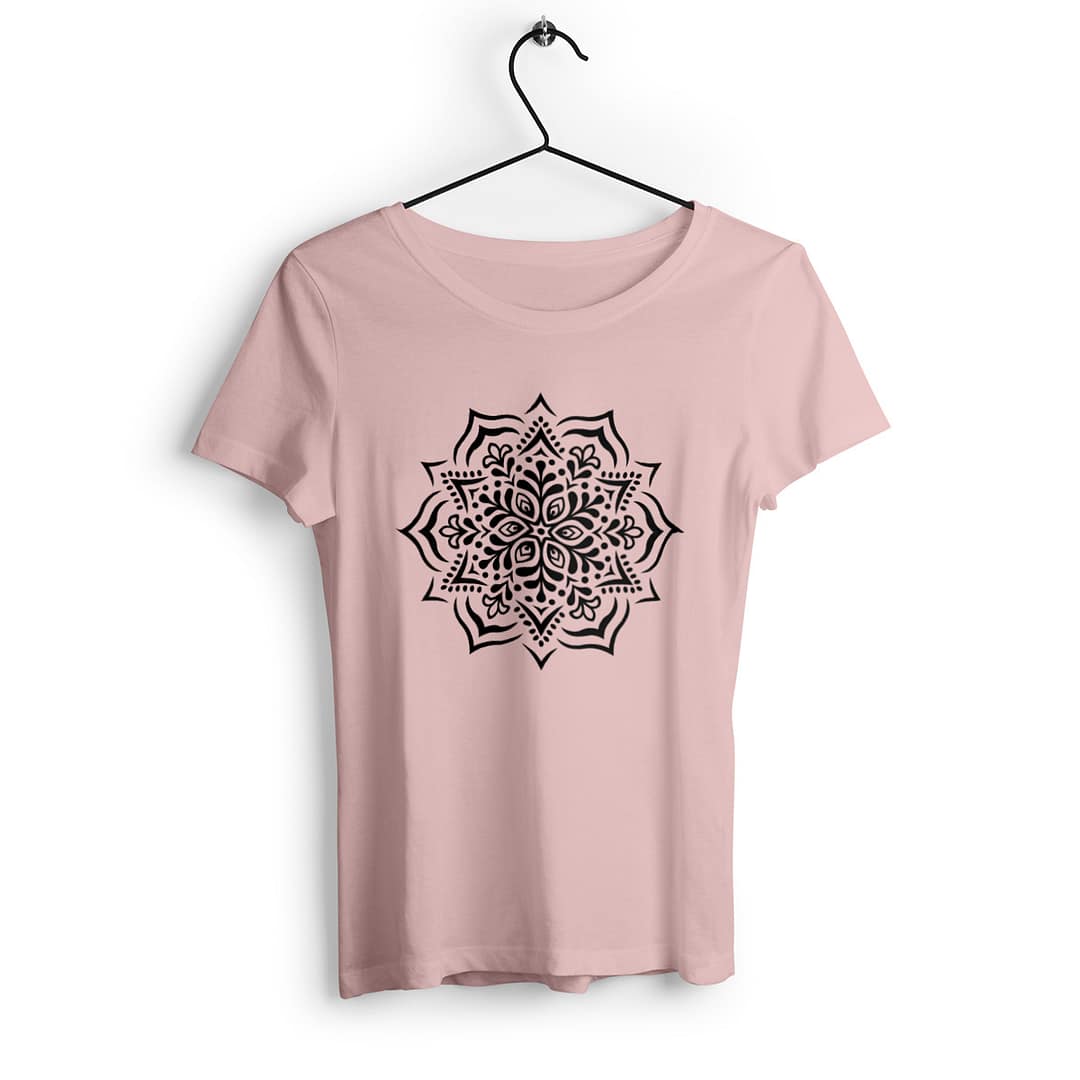 T-shirt Femme en Coton Bio - Mandala 6 T-shirt Femme en Coton Bio - Mandala