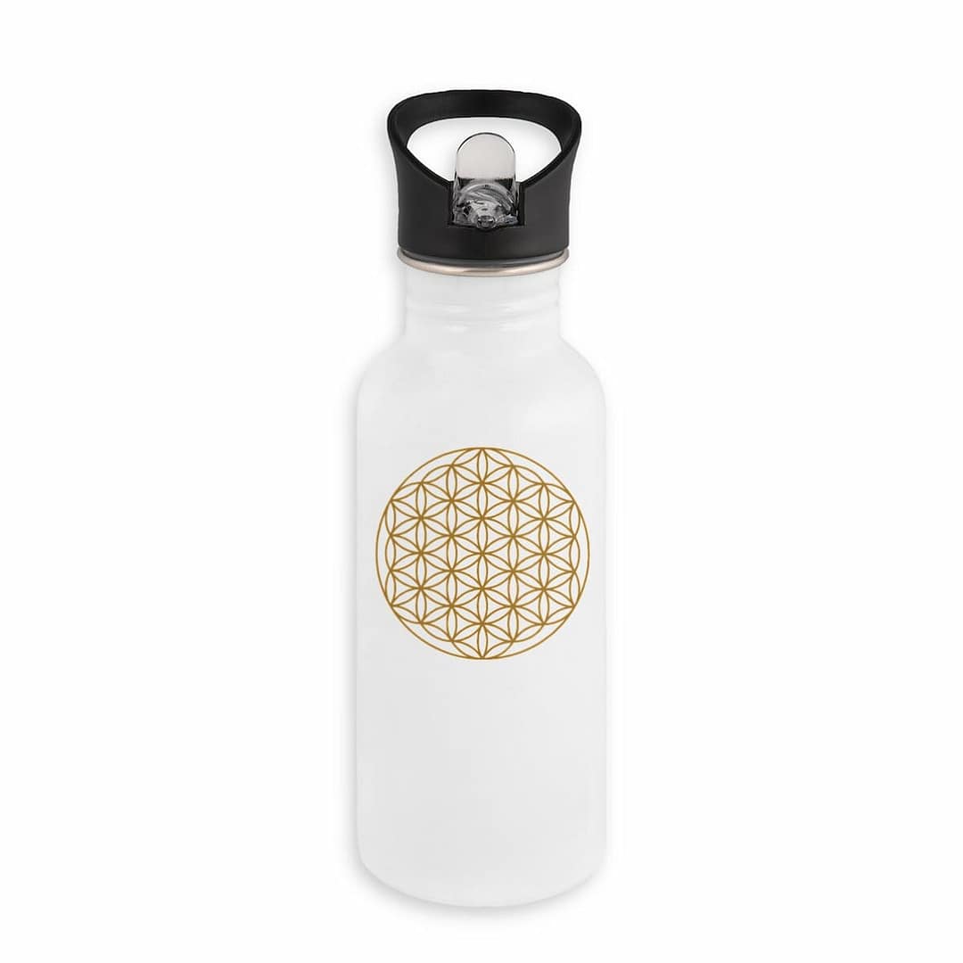 Bouteille en inox - Fleur de Vie 1 Bouteille en inox - Fleur de Vie