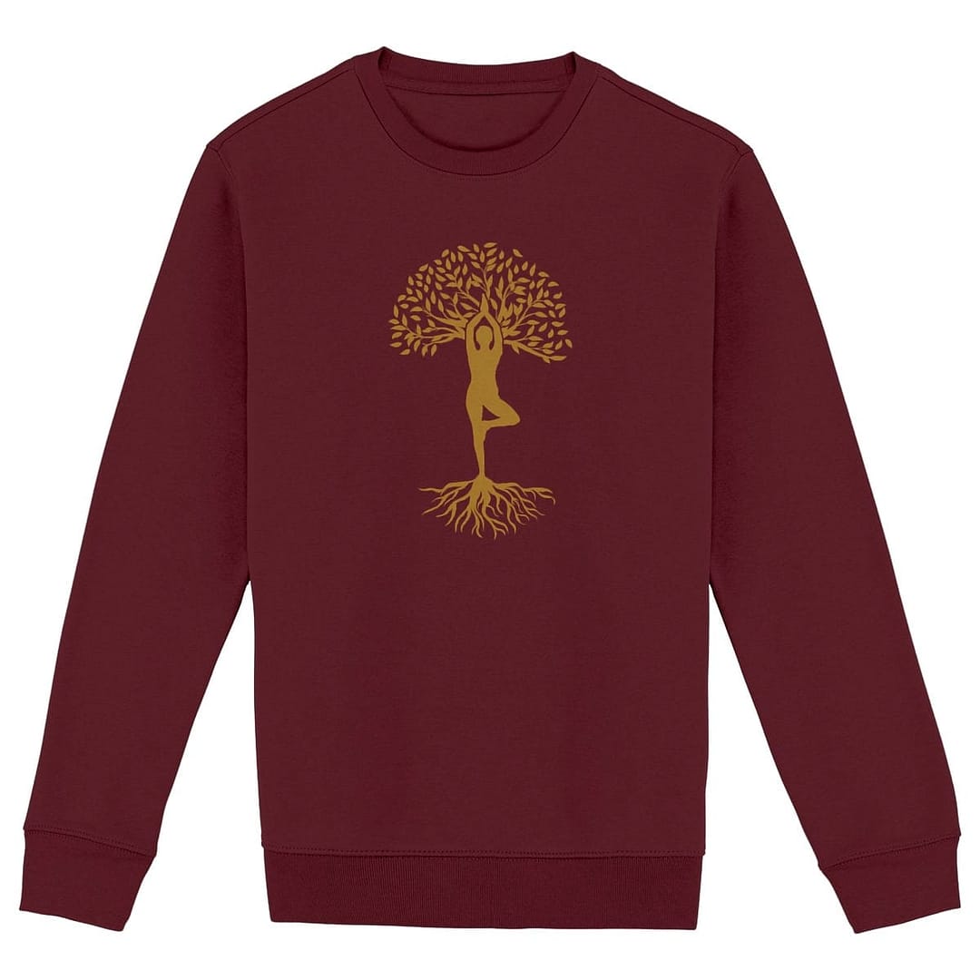 Sweat-shirt Unisexe en Coton Bio Premium - Arbre de vie 3 Sweat-shirt Unisexe en Coton Bio Premium - Arbre de vie