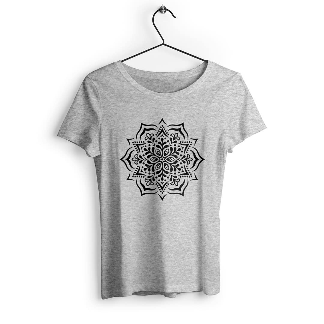 T-shirt Femme en Coton Bio - Mandala 3 T-shirt Femme en Coton Bio - Mandala