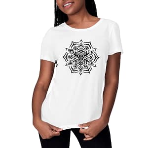 T-shirt Femme en Coton Bio - Mandala